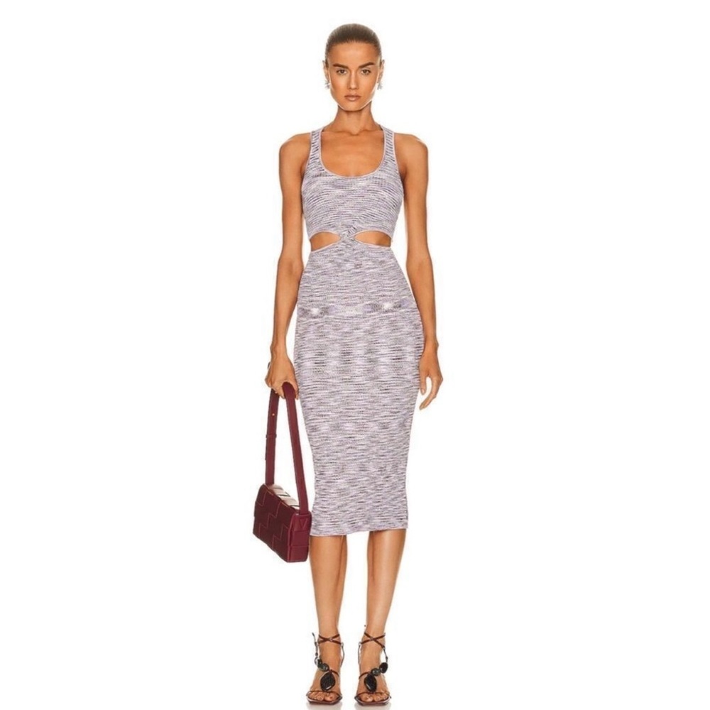 SIMKHAI Colleen Tank Dress in Lavender Space Dye (XS)